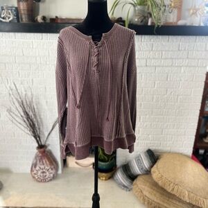 FRYE AND CO. Dusty Rose Knit Sweater
